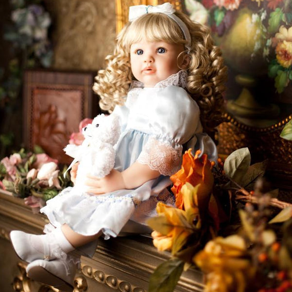 60cm Silicone Reborn Babies Princess Dolls Toddler Vinyl Simulated Doll Reborn Christmas Gifts Cotton Body Baby Alive Brinquedos