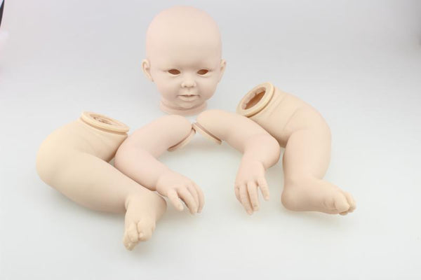 DIY silicone reborn baby doll kits handmade simulation doll accessories lifelike doll mold fashion doll parts legs arms and head