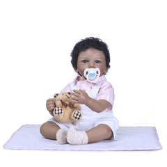 50cm Baby Reborn Doll Lifelike Kids Children Simulation Dolls Toy Photograph Props BM88