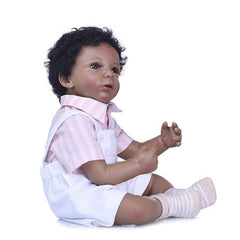 50cm Baby Reborn Doll Lifelike Kids Children Simulation Dolls Toy Photograph Props BM88