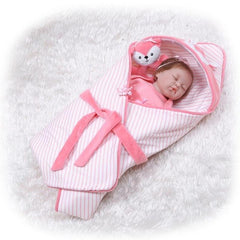 50cm high quality Soft silicone baby dolls/baby Reborn baby Accompanying dolls to appease dolls