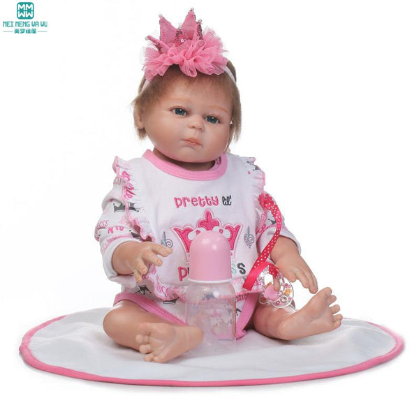 50cm Silica gel baby reborn dolls/baby Limbs activity for Child's birthday gifts