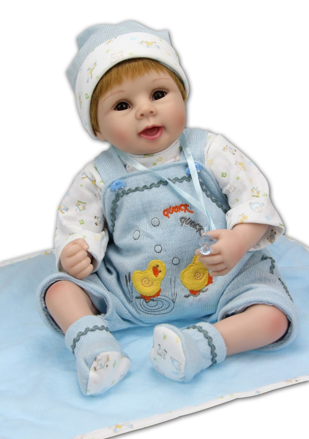 Wholesale realistic simulation reborn baby doll soft silicone vinyl real gentle touch newborn