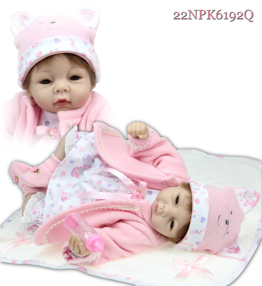 free shipping  hot sale lifelike reborn baby doll  wholesale baby dolls fashion doll Christamas Gift newborn baby doll