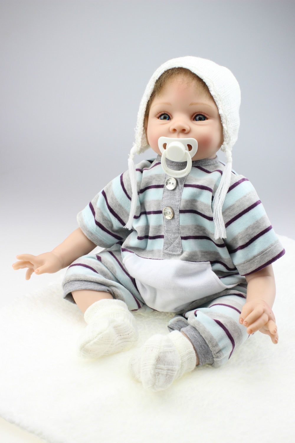 2015 NEW Hotsale Toys Lifelike Simulation Reborn Newborn Baby Dolls Fashion Doll Silicone Vinyl  Real Soft Gentle Touch