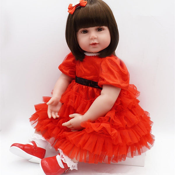 Fashion Reborn Doll Lifelike Bebe Reborn Handmade Baby Toy Girl Silicone Babies Special Gift Doll Reborn Babies Brinquedos Bjd