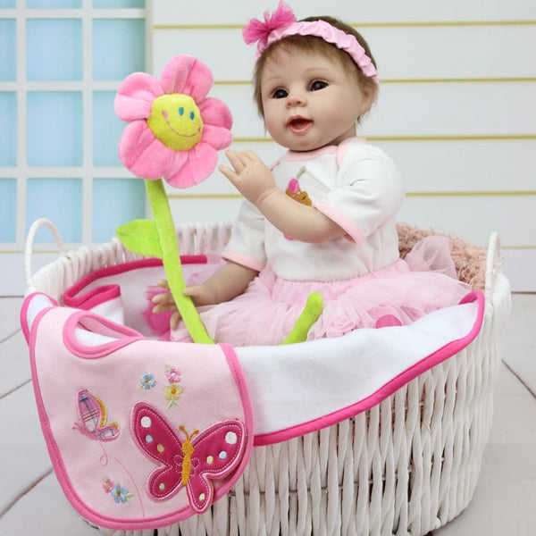 2015 new hot sale lifelike reborn baby doll wholesale baby dolls Christmas gift for girl baby