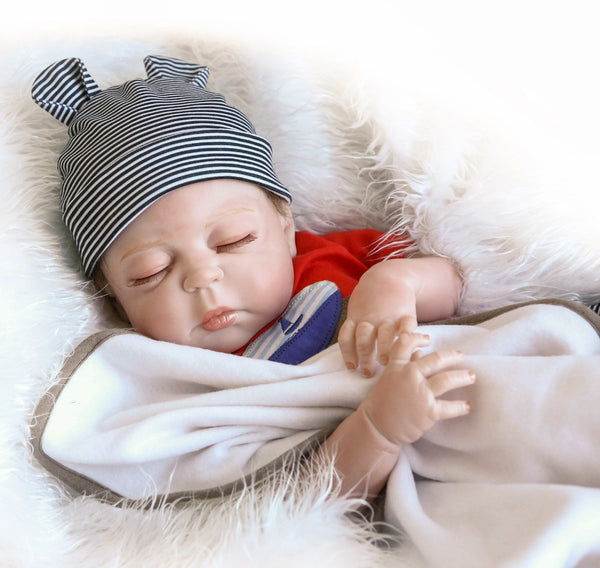 56CM Baby Reborn Doll With Clothes Full Body can be wash in water Adorable Lifelike Baby Doll Girls Kids Reborn Dolls Playmate