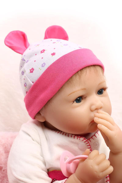 Doll Baby D083 55CM 22inch NPK Doll Bebe Reborn Dolls Girl Lifelike Silicone Reborn Doll Fashion Boy Newborn Reborn Babies