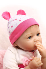 Doll Baby D083 55CM 22inch NPK Doll Bebe Reborn Dolls Girl Lifelike Silicone Reborn Doll Fashion Boy Newborn Reborn Babies