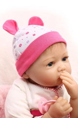 Doll Baby D083 55CM 22inch NPK Doll Bebe Reborn Dolls Girl Lifelike Silicone Reborn Doll Fashion Boy Newborn Reborn Babies