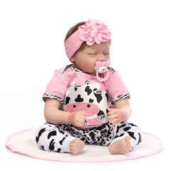 Doll Baby D036 55CM 22inch NPK Doll Bebe Reborn Dolls Girl Lifelike Silicone Reborn Doll Fashion Boy Newborn Reborn Babies