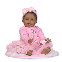 55CM Jointed Vinyl Reborn Doll Princess Girls Play Lifelike Dolls Baby Toy for Kids Playmate Gifts S7JN