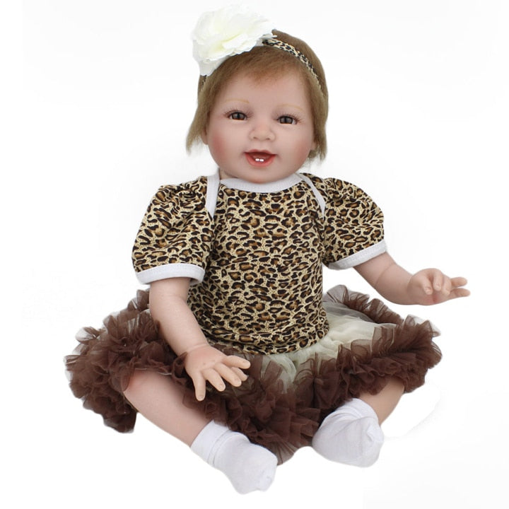 The newest vinyl reborn baby dolls accompany play house lifelike training doll kid popular christmas new year boutique gifts