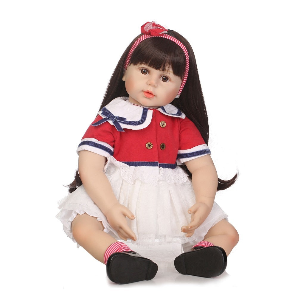 NPK Latest new boneca reborn babies hot toys for kids soft bebe reborn silicone touch Children Birthday Gift Bebes Reborn Dolls