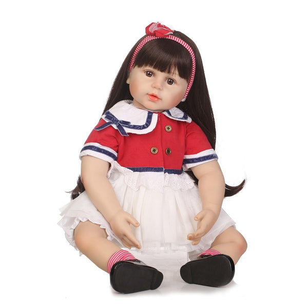 NPK Latest new boneca reborn babies hot toys for kids soft bebe reborn silicone touch Children Birthday Gift Bebes Reborn Dolls