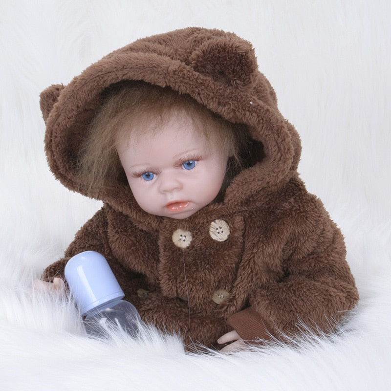 55CM Baby Born zapf Silicone Bebe Reborn Dolls for Kids Playmate Children Toys SB5528 Cute Baby Doll Clothes for Baby Born