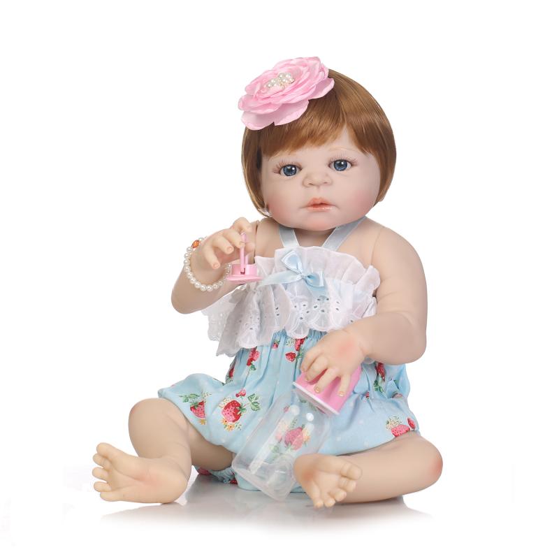 hot sale NPK New arrival Handmade Silicone vinyl reborn baby dolls Lifelike sexy toddler baby toys toys Bonecas girls child bebe
