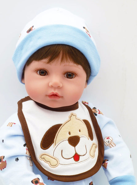 big size doll 24" New arrival Handmade Silicone Vinyl Lifelike Toddler Baby boy Girl Kid Doll Reborn big size Silicone Juguetes